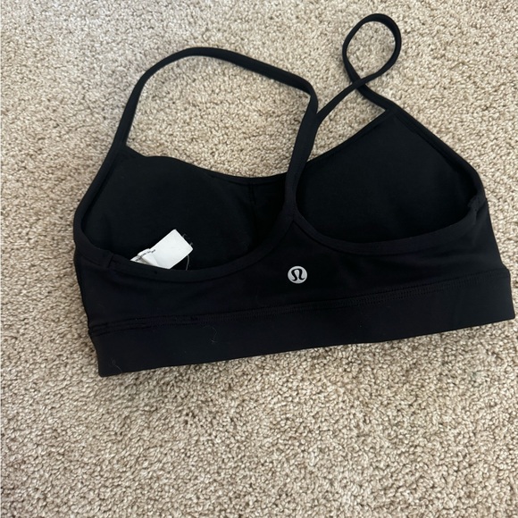 BLACK LULULEMON SPORTS BRA - Picture 2 of 3